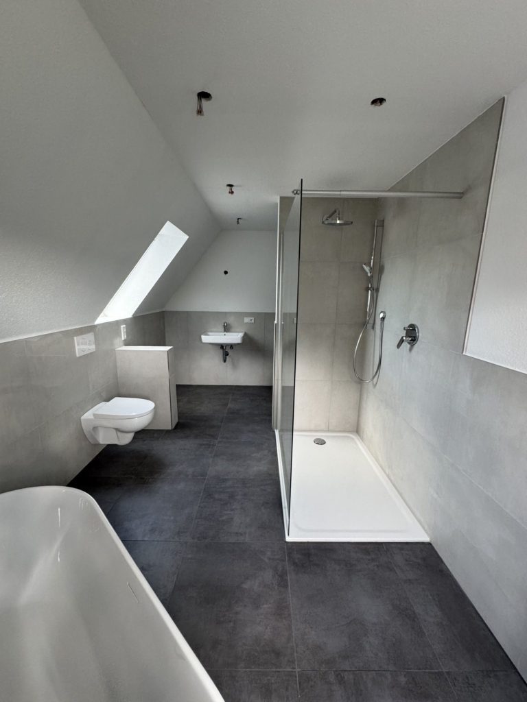 Badezimmermodernisierung